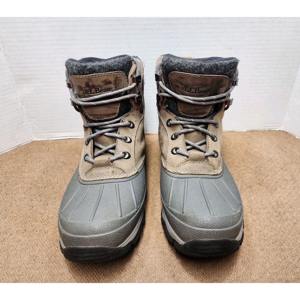 L.L. Bean Women's Storm Chaser Winter Boots with Arctic Grip Size 8.5